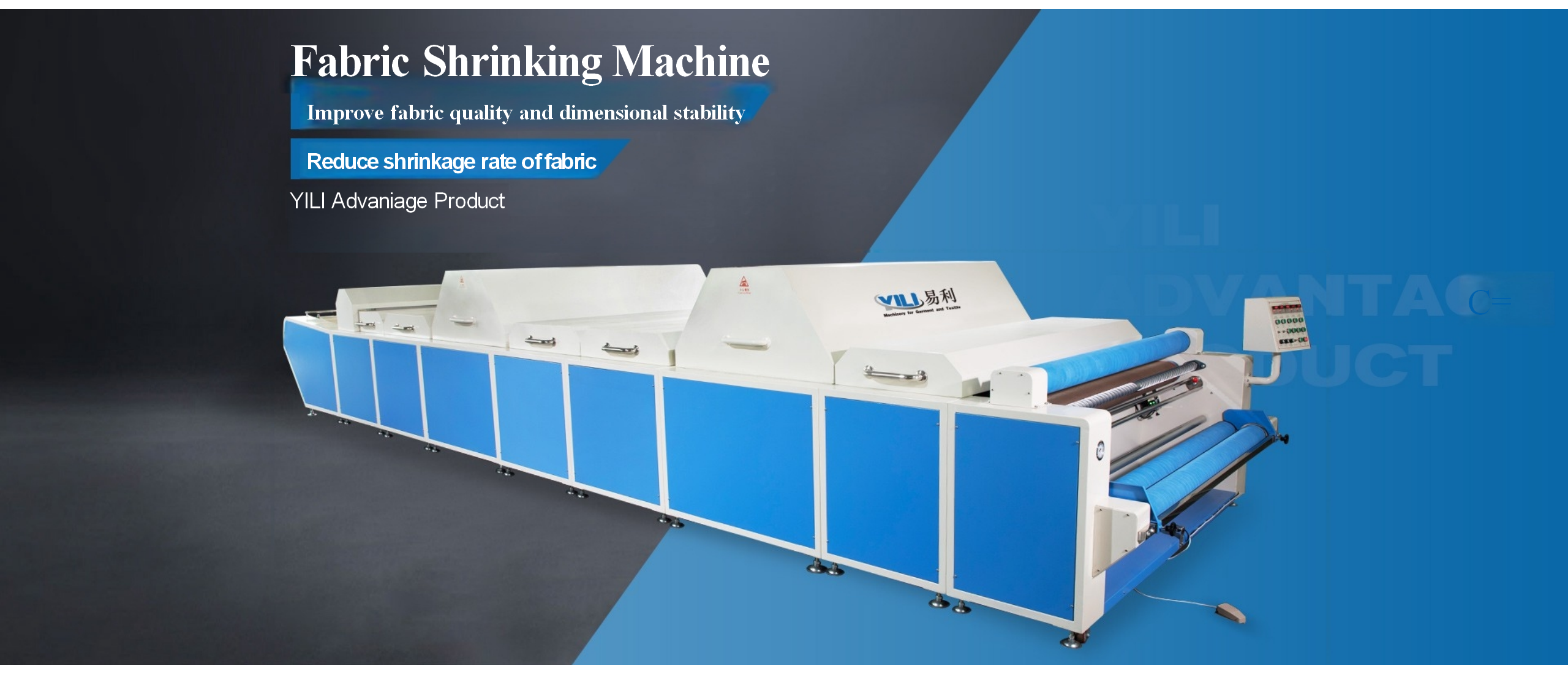 Fabric Shrinking And Forming Machine