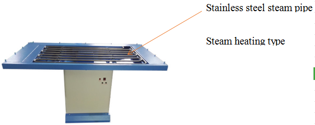 Square vacuum ironing table