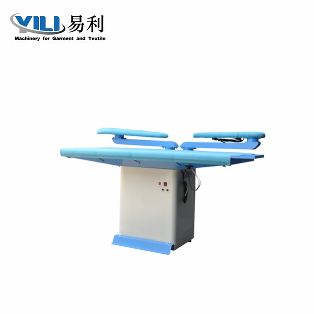 Vacuum  ironing table with two buck without heating