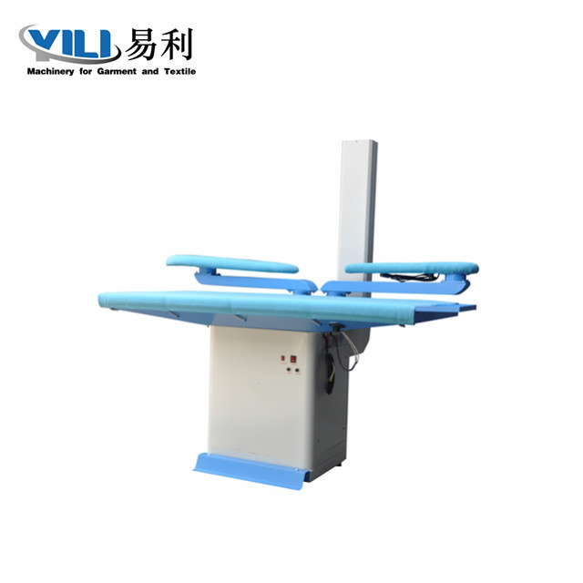 Vacuum  ironing table with two buck and chimney without heating Vacuum  ironing table with two buck and chimney without heating