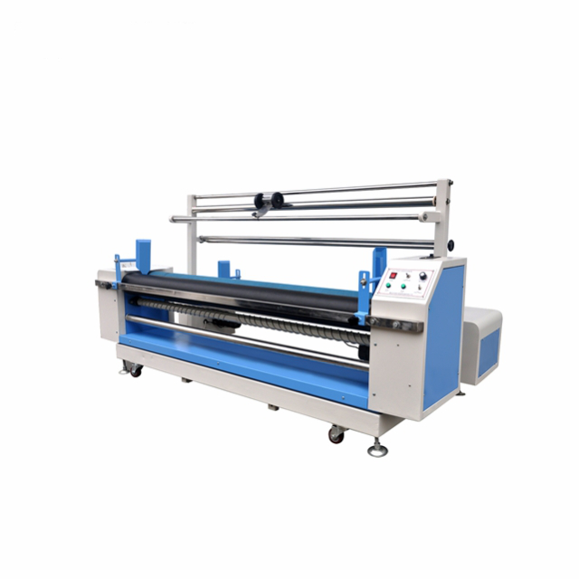 Auto edge alignment Fabric Rolling Machine 