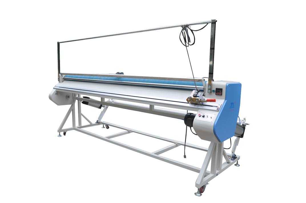Big roll diameter Heavy Fabric relaxing Machine（With length cutter) YL-1800E-LC2