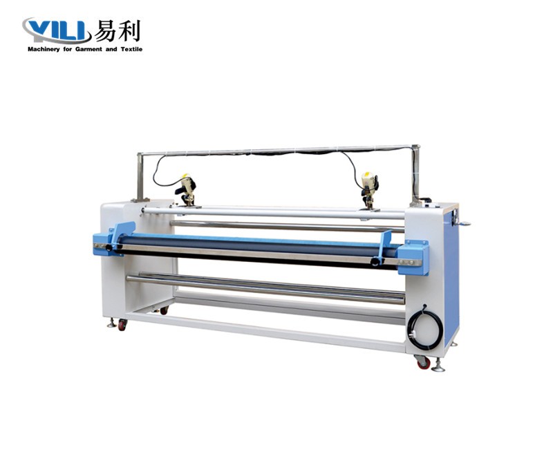 Fabric Rolling Machine with edge cutter Fabric Rolling Machine with edge cutter